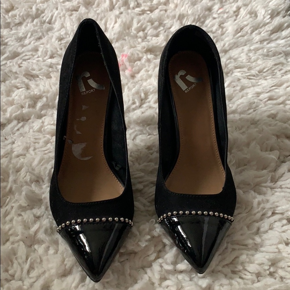 Black stilettos